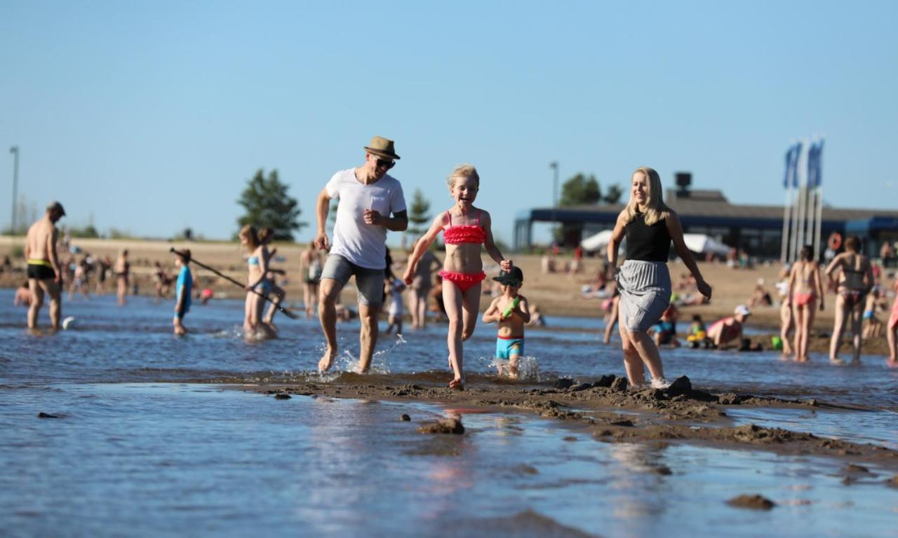 Nallikari Seaside Villas Oulu Bagian luar foto